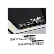 Mazda Speed Yan Cam Kelebek Oto Sticker Yapıştırma Etiket 2 Adet