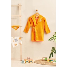 Soley Boho Bebek Bornozu Kiremit