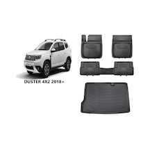 Dacia Duster 4X2 2021  Model 3D Bagaj Havuzu+3D Havuzlu Paspas Takımı