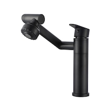 Fleko K11011-c Siyah Akrobat Lavabo Bataryası Fleko K11011-c Siyah Akrobat Lavabo Bataryası
