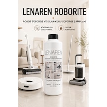 Lenaren Roborite Robot Süpürge Ve Islak Kuru Süpürge Şampuanı 500 Ml Köpürmeyen Ekstra Konsantre Formül Tekli