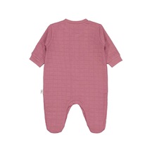 Civil Baby 96 Nakışlı 1-9 Ay Tulum - Pembe Gül Kurusu