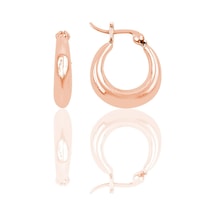 Gümüş 16 Mm Halka Küpe N11.32874
