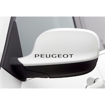 Oto Sticker Peugeot Ayna Araba Stickeri Logo 2 Adet Set