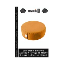 Özel Üretim Zihin Ofis Aktivite Woo Yoga Yg-my200 Orange Meditasyon Minderi Turuncu