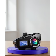 Ip65 Suya Dayanıklı Kask Bluetooth Kulaklık Lcd Ekranlı 28760264
