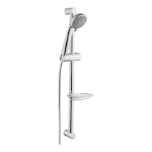 VitrA Compact A45695 Ekm 3f Sürgülü El Duş Takımı, Krom