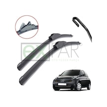 Nissan Micra Ön Cam Silecek Süpürgesi Takımı 2005 - 2010 Micra Ön Silecek Sağ Sol