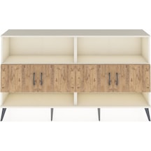 Arges Konsol 4 Raflı 4 Kapaklı 176x30x99 Aytaşı-çam/aytaşı Aytaşı-çam/aytaşı