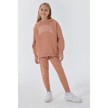 U.S. Polo Assn. U.s. Polo Assn Kız Çocuk Bordo Eşofman Takımı Pembe