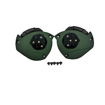 Ls2 Advant 2 Kask Yan Kapak Set Mat Yeşil Mat Yesıl
