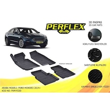 PERFLEX PXM-FD30 Paspas 3D X-Mat Havuzlu Ford Mondeo 15- Siyah