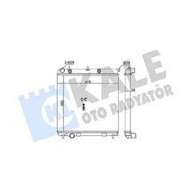 Peugeot 2008 Motor Radyatoru 1.5 Bluehdi 2018-2019 Kale 363125