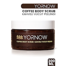 Yornow Kahveli Vücut Peelingi 300 Ml Arındırıcı, Pürüzsüzleştirici Ve Canlandırıcı Bakım