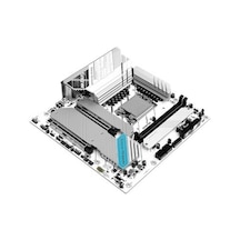 Jgınyue Z790m Snow Dream D5 Intel Z790 Chıpset Ddr5 8000 Mhz Oc 1700 Soket Matx Gamıng Anakart