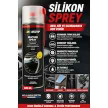 Silikon Spreyi Nem Kir Ve Gıcırdamaya Son Verir Otomobil Trim Sesi-sunroof Yağlama 500 Ml