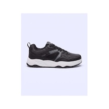 Kappa Couro Erkek Siyah-gri Sneaker