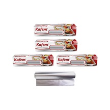 Kafem Aluminyum Folyo 30 CM x 100 M 10mic 4 Paket