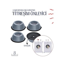 Modacar Titreşim Önleyici Kauçuk 8 Adet S.langston Design Çok Renkli