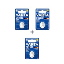 Varta Cr2032 3v Lityum Pil 3 Adet