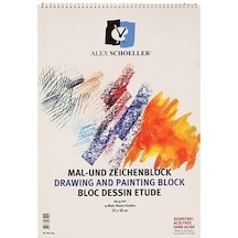 Alex Schoeller Resim Defteri Spiralli 35x50 Cm 120 Gr 40 Lı Alx-0787