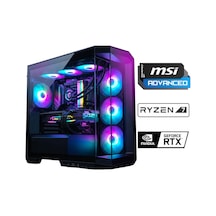 Xaser Pano X30 R7-5700X 32 GB 1 TB SSD 16 GB RTX5060Ti Dos Masaüstü Oyuncu Oem Paket
