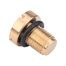 Shineyee Bmw Radyatör Genişletme Tankı Su Boşaltma Vidalı + Gevşeklik Ringi 17111712788 - Cnc İşlenmiş Bakır, Dayanıklı,  Yerine Teker