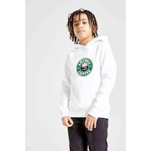 Tshirthane Anime Tokyo Ghoul Anteiku Coffee Baskılı Unisex Çocuk Sweat Beyaz