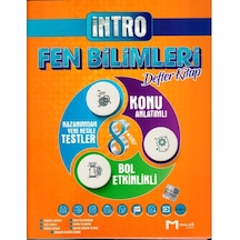Mozaik Yayınları 8. Sınıf Fen Bilimleri İntro Defter Kitap
