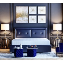 Frigya Yatak Sandıklı Baza Başlık Set 160 x 200 CM