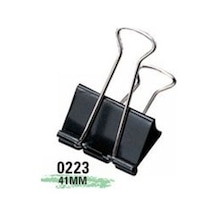 Double Clips Kıskaç 41 Mm. 3 Adet