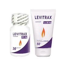 Naturalia : Levitrax 30lu Kapsüller + Levitrax 50 Ml Krem: Erkeklerin Performanslarına Özel Set