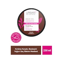 Urban Care Argan Oil & Keratin Kolay Kırılan Saçlara Özel Yoğun Saç Bakım Maskesi 230 ML