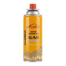 Evolite Butane Propane Valfli 227gr Gaz Ocak Kartuşu Sarı