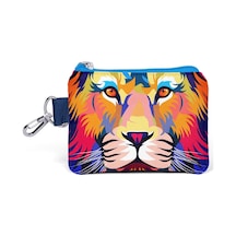 Coral High Kids Lacivert Saks Aslan Desenli Bozuk Para Çantası 21841