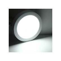 30 Watt Panel Led Armatür Sıva Üstü Yuvarlak Ct 5273 Beyaz Işık 6400k Alüminyum Kasa Orjnlct5273bb Diğer
