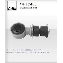 VOTTO 14-2400 Stabilizer Z Rotu Astra F 91-99 Vectra A 88-95 Calıbra 90-97 18Mm