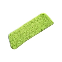 Paspas Yedek Bez Mikrofiber Paspas Temizleme Pedi Yeşil