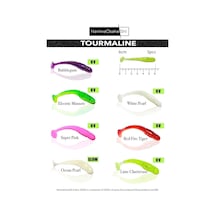 Naniwaosakashi Tourmaline 6cm 5'li Paket Silikon Yem