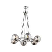 Lampaluce Ghiacciolo Dekoratif Sarkıt Avize 6'Lı Krom