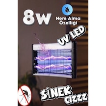 8watt Sinek Kapanı 40 Metrekare Uv Sinek Tuzağı Kasa Elektrikli Kara Sinek Öldürücü