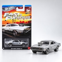 Hot Wheels Fast & Furious 25 Yıl Sılver Serisi - 1970 Dodge Charger R/t - Jkx21 - Hnr88 Gri