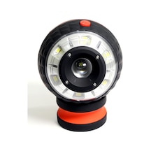 Worldforce Profesyonel Top Şekilli Manyetik Pod Led Fener 250Lm N11.6101 Siyah