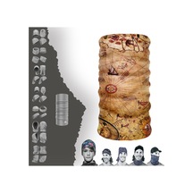 E Taktik Piri Reis Haritası Desenli Boyunluk Dikişsiz Tüp Maske Buff Baf Saç Bandı Uv+50 Yansıtıcı 4 Mevsim Yarı Termal Üründür Çok Renkli - 916390162 Çok Renkli