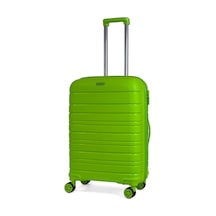 Reymond Luggage Karbon PP Seyahat Valizi Horizon Serisi Kırılmaz Bavul, Fıstık Yeşili - Orta Boy Fıstık Yeşili