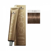 Igora Royal Absolutes Saç Boyası 60 ml 7 - 50 Kumral - Doğal Altın