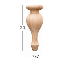 Torna Ayak 20Cm Doğal Ağaç Ft-01