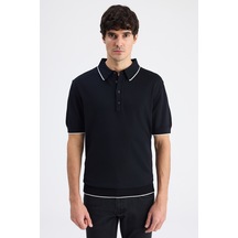 D's Damat Ds Damat Regular Fit Siyah Düz Örgü Kazak 6hc060192525m Çok Renkli