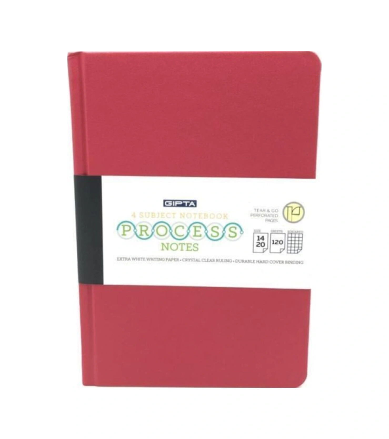 Process Iplik Dikiş Sert Kapak Defter 14 20 120 Yaprak Kareli