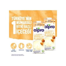 Vanilyalı Badem Sütü 2x1 L Vegan Laktozsuz Alternatif